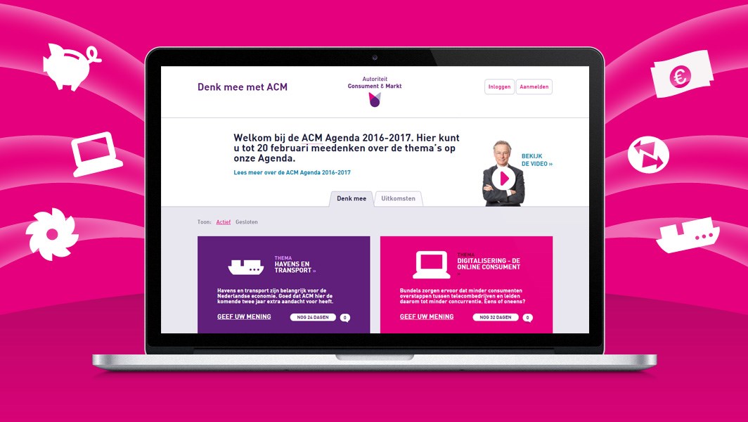 Uniek crowdsourcing platform voor ACM