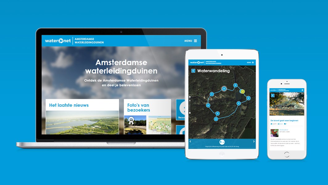 Website Amsterdamse Waterleidingduinen